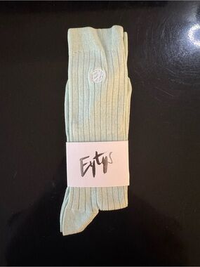 Eytys Ribbed Crew Socks in Mint